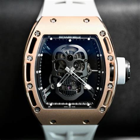 richard mille rm 52 01 skull watch price|Richard Mille skull watch.